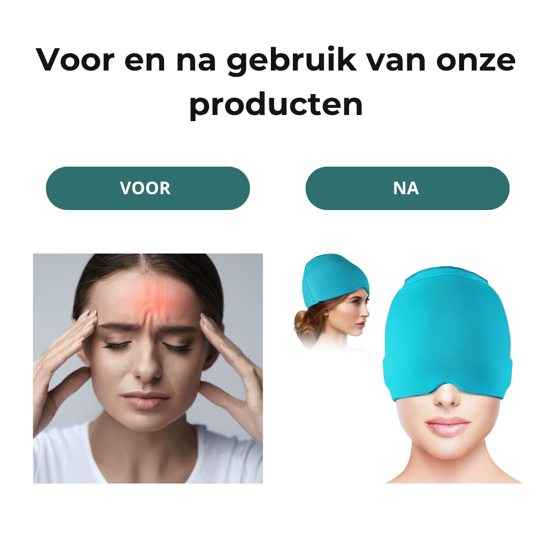 NeuroCool™ Verkoelende Comfortkap voor Hoofd & Gezicht