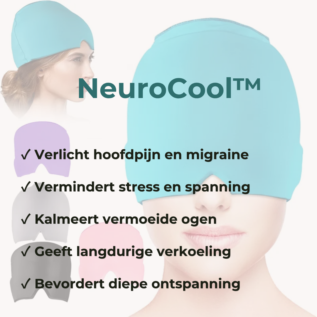 NeuroCool™ Verkoelende Comfortkap voor Hoofd & Gezicht