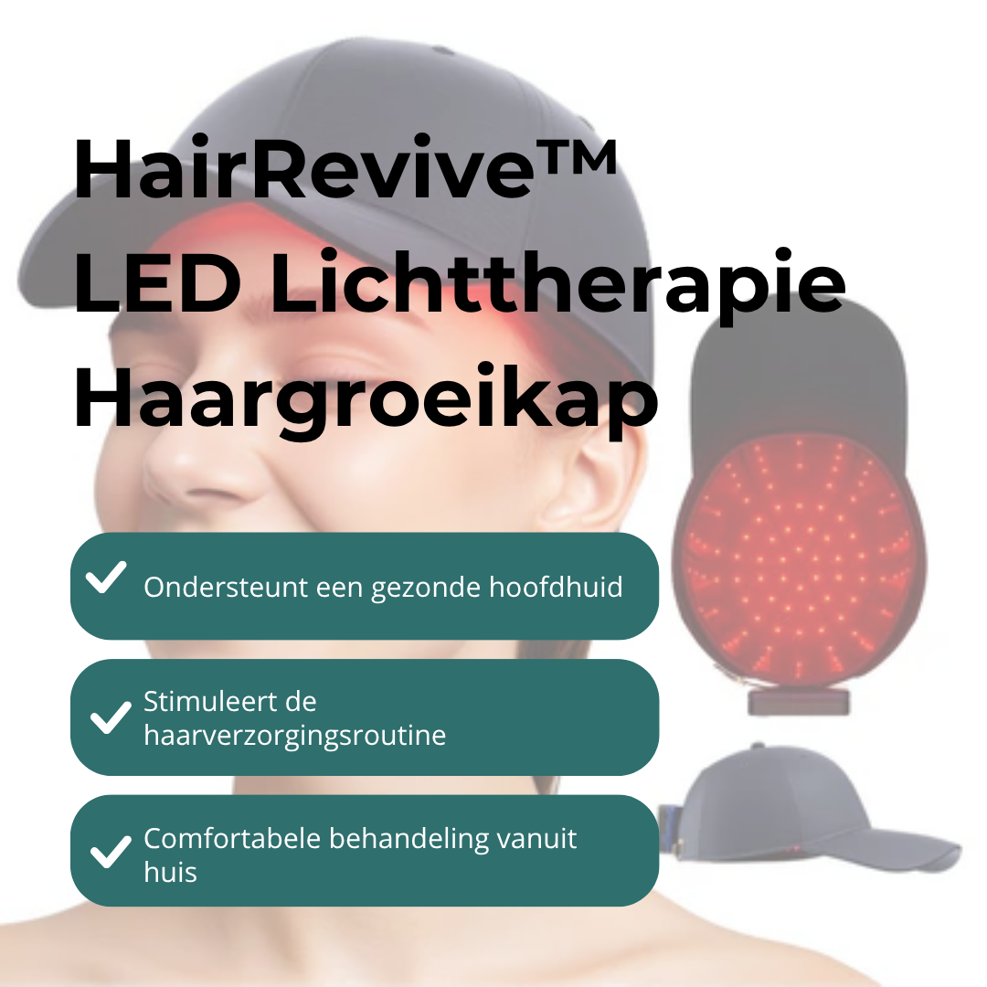 HairRevive™ LED Lichttherapie Haargroeikap