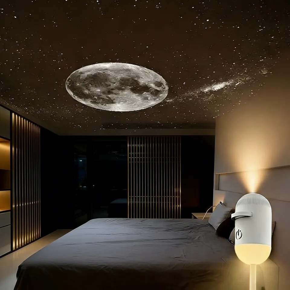 StellaGlow™ 2-in-1 Sterrenhemel Projector & Sfeerlamp