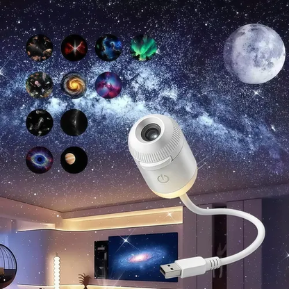 StellaGlow™ 2-in-1 Sterrenhemel Projector & Sfeerlamp